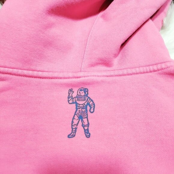 Billionaire Boys Club Pink Cotton Blend Hoodie Pullover Sweatshirt Men's XL - Picture 7 of 11
